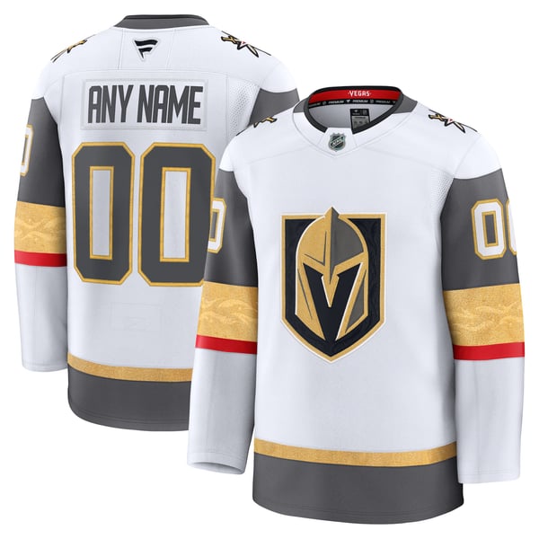 Jerseys Teams Vegas Golden Knights Fanatics Away Premium Custom Jersey