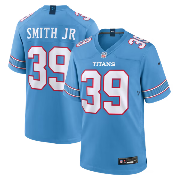 Melvin Smith Jr Tennessee Titans Jerseys Teams Team Game Jersey - Light Blue