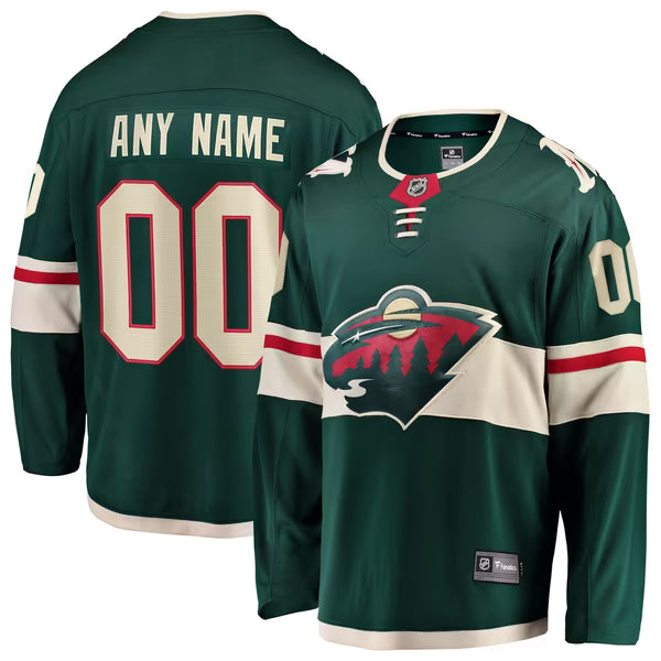 Jerseys Teams Minnesota Wild Fanatics Home Breakaway Jersey