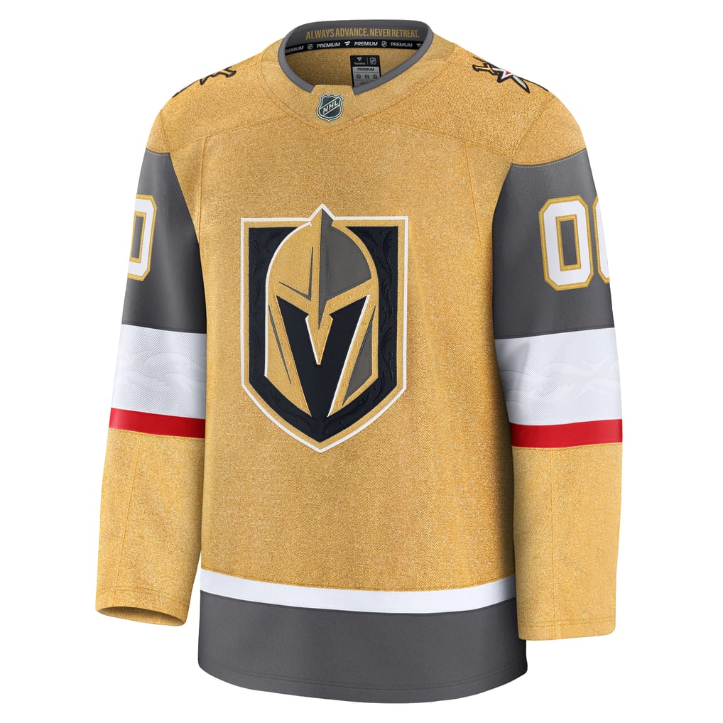 Jerseys Teams Vegas Golden Knights Fanatics Home Premium Jersey - Gold