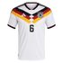 2026 Germany Home Player Jersey #6 - White (Kimmich) - Jerseys Teams