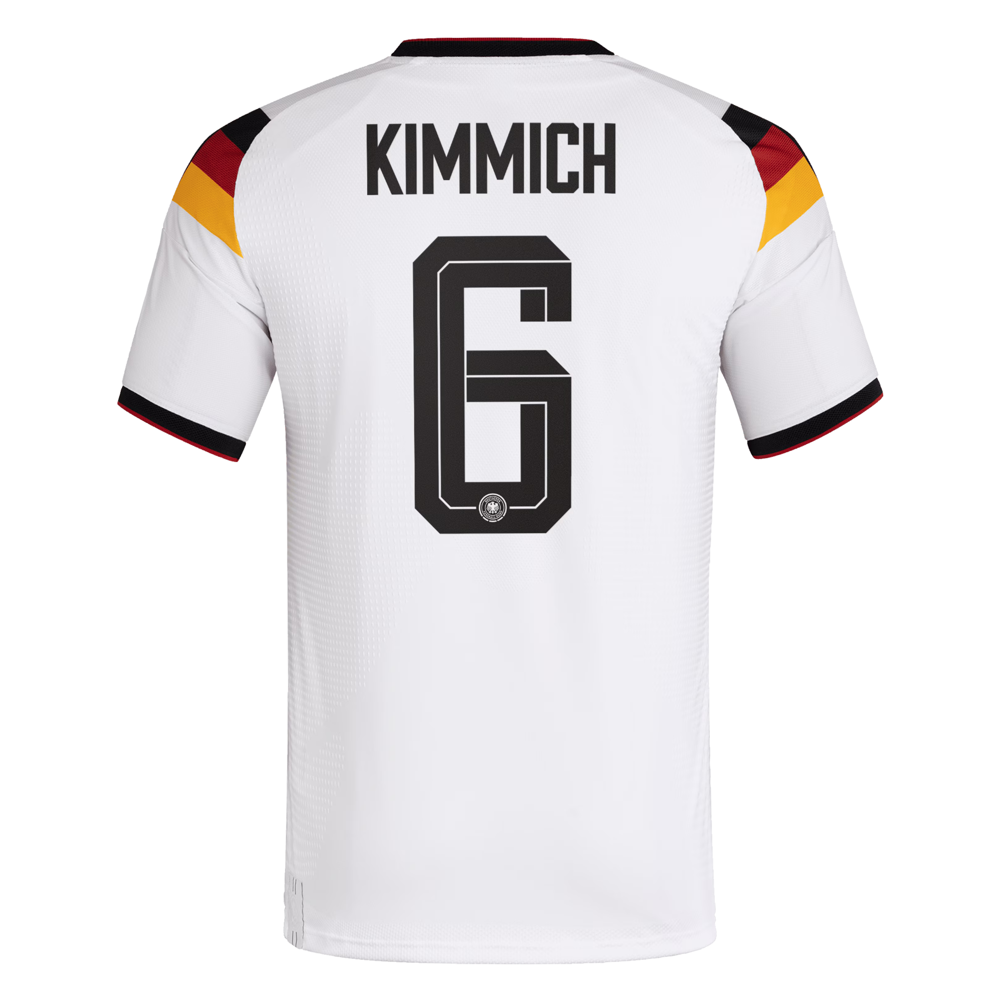 2026 Germany Home Player Jersey #6 - White (Kimmich) - Jerseys Teams