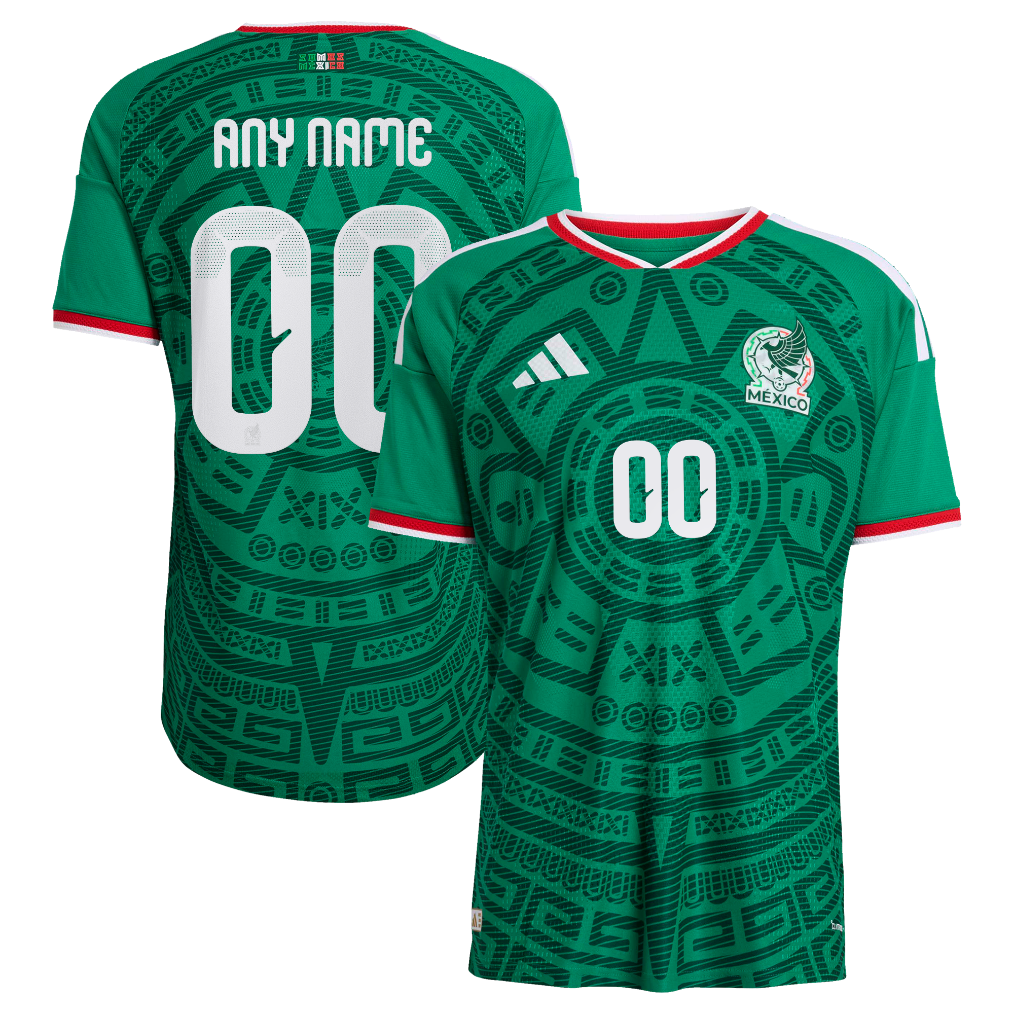 Mexico National Team Jerseys Teams 2026 Home Custom Jersey - Green - Jerseys Teams