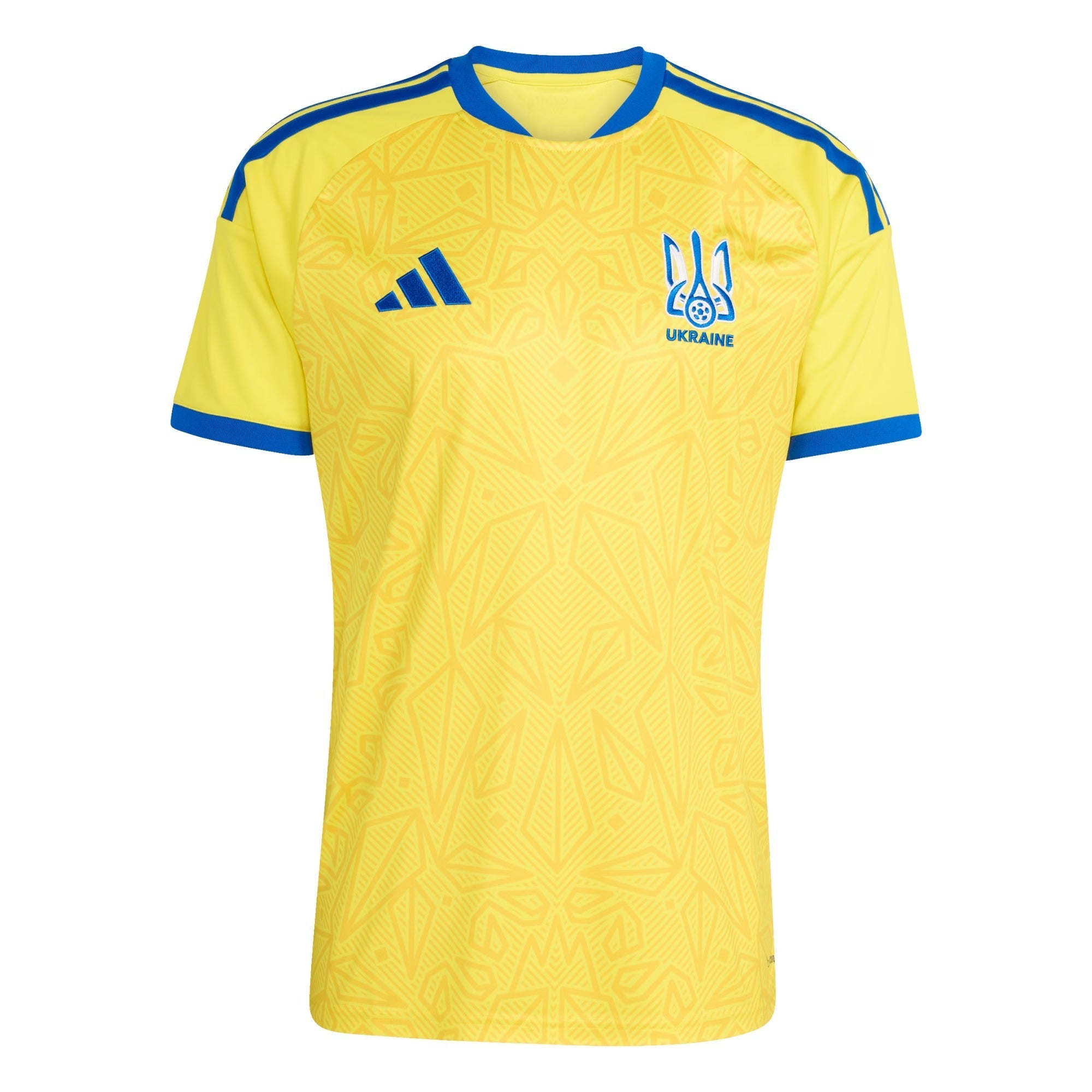 2026 Home Custom Soccer Jersey - Yellow (Ukraine) - Jerseys Teams