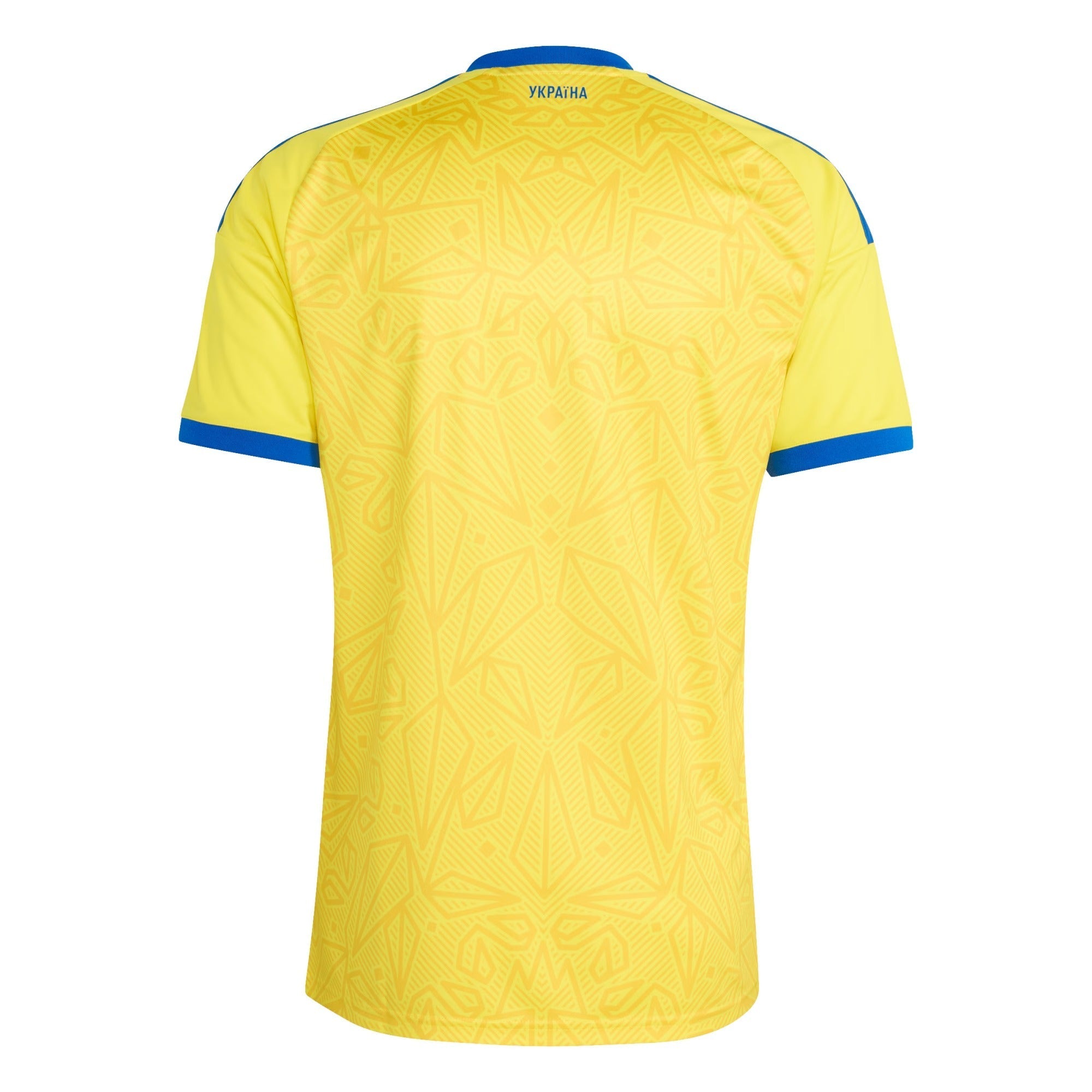 2026 Home Custom Soccer Jersey - Yellow (Ukraine) - Jerseys Teams
