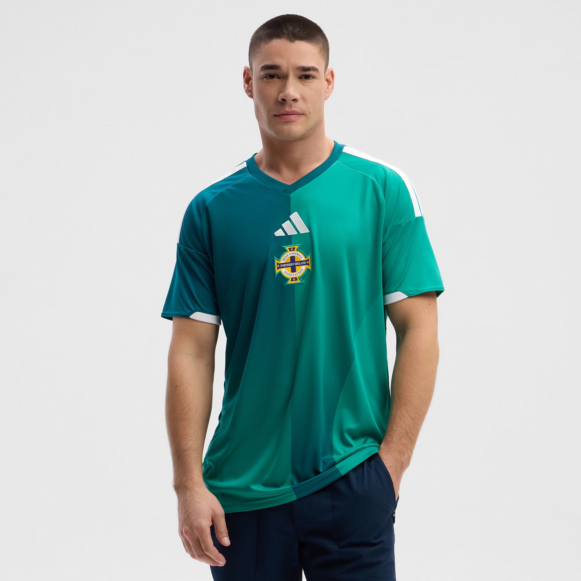 2026 Home Soccer Custom Jersey - Green (Northern Ireland) - Jerseys Teams