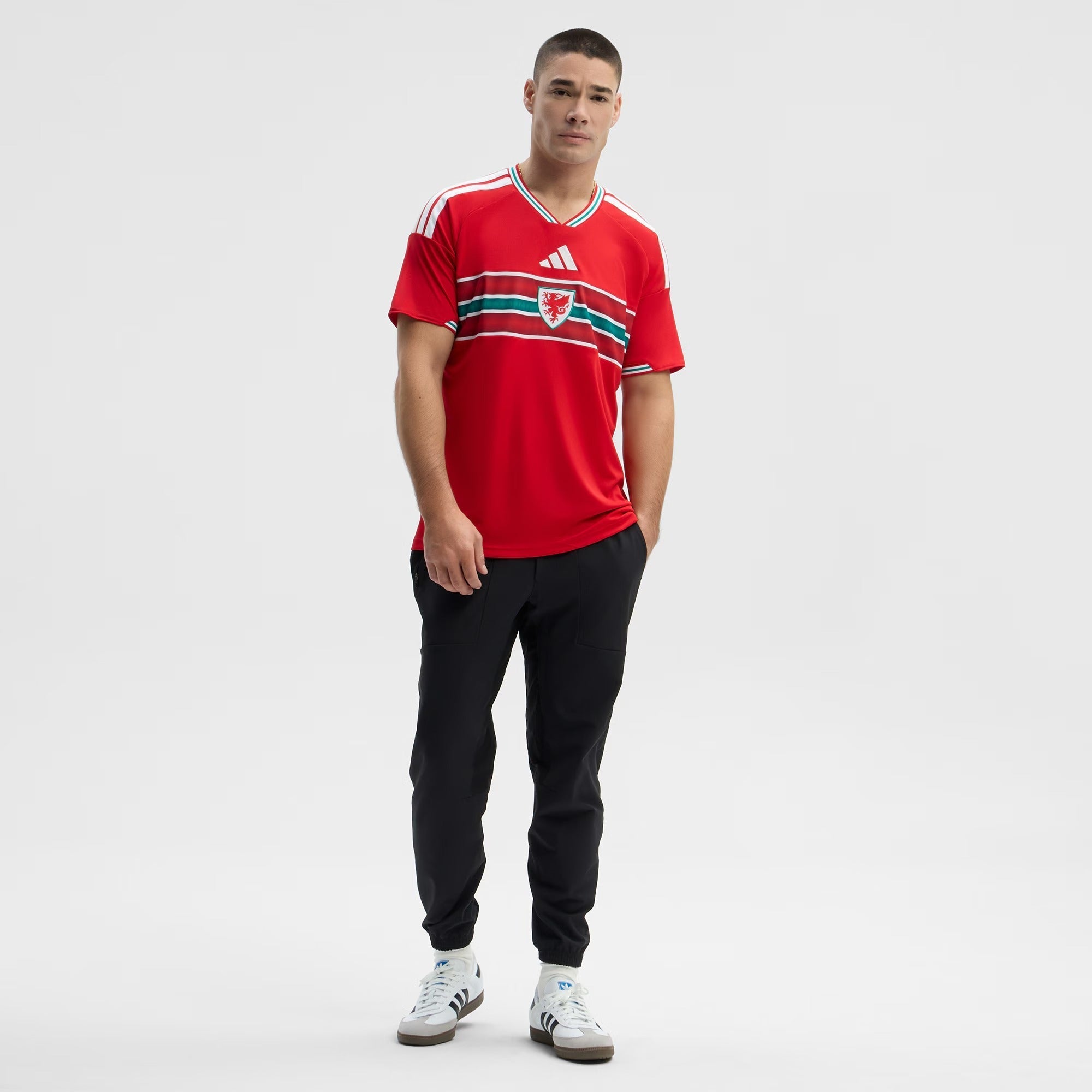 2026 Home Soccer Custom Jersey - Red (Wales) - Jerseys Teams