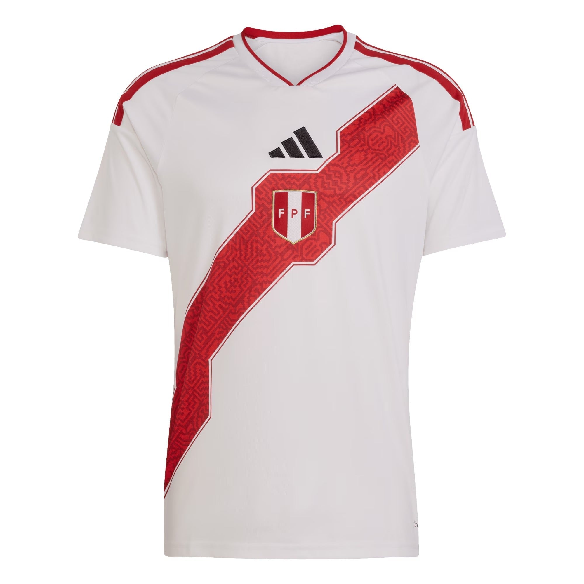 2026 Home Soccer Custom Jersey - White (Peru) - Jerseys Teams