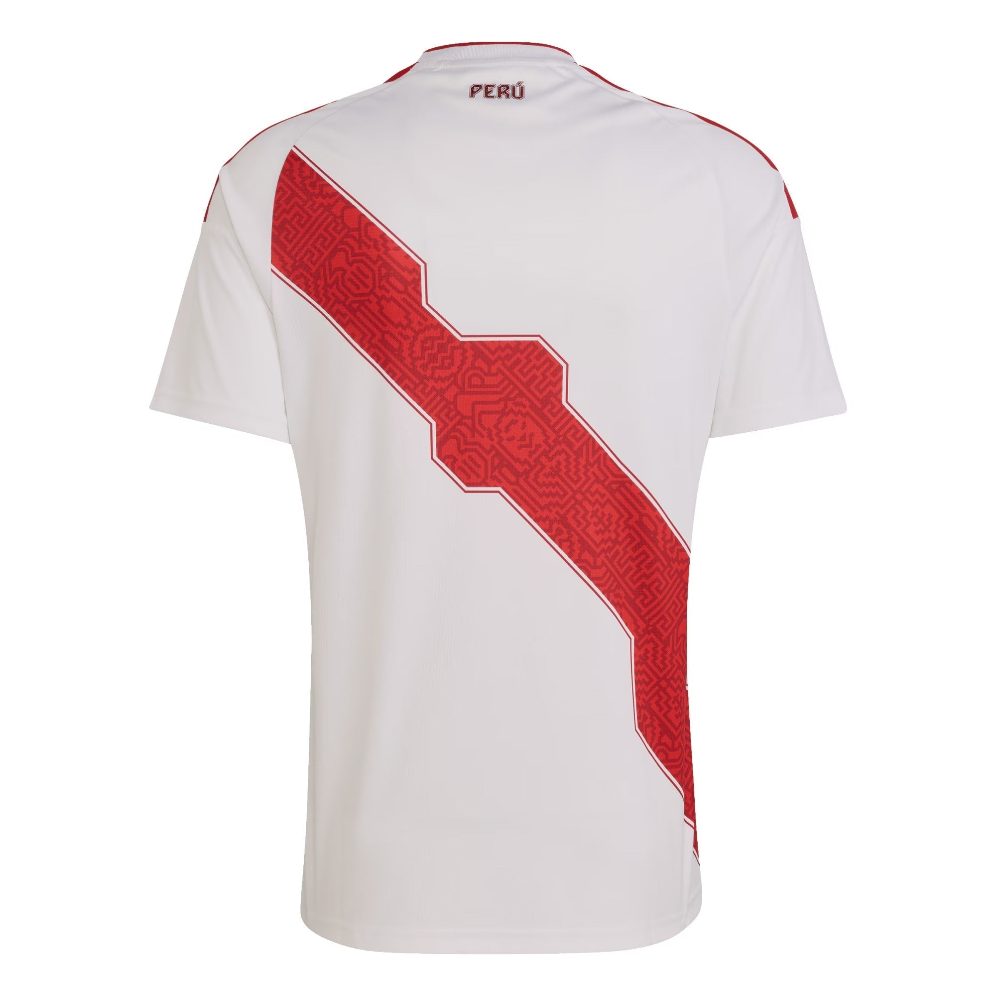 2026 Home Soccer Custom Jersey - White (Peru) - Jerseys Teams