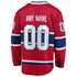 Jerseys Teams Montreal Canadiens Fanatics Home Breakaway Custom Jersey Red