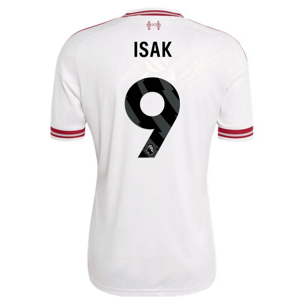 Alexander Isak Liverpool Jerseys Teams 2026/27 Away Replica Jersey - White