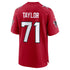 Jawaan Taylor Atlanta Falcons Jerseys Teams Team Game Jersey - Red