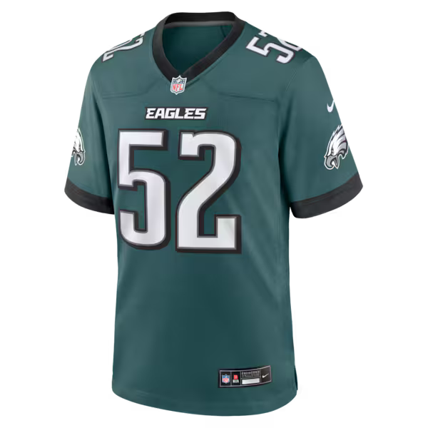 Jonathan Greenard Philadelphia Eagles Jerseys Teams Team Game Jersey - Midnight Green