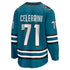 Jerseys Teams Macklin Celebrini Sharks Fanatics Jersey Teal