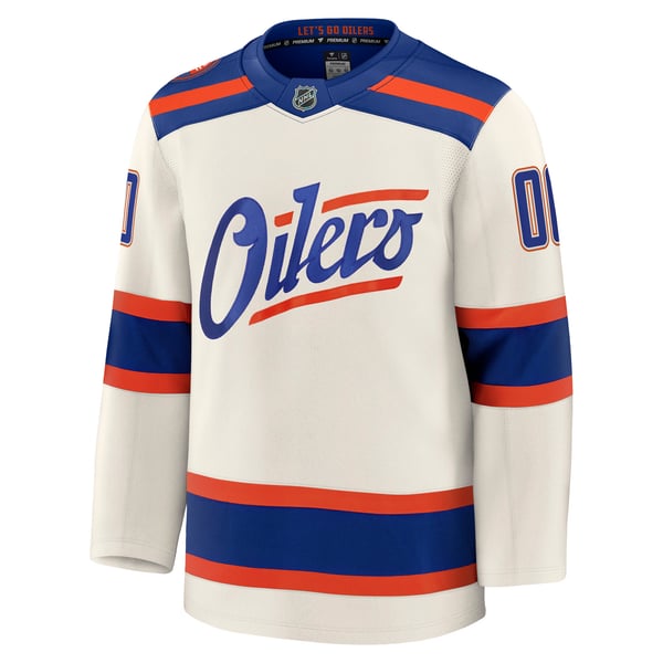 Jerseys Teams Edmonton Oilers Fanatics Alternate Premium Custom Jersey