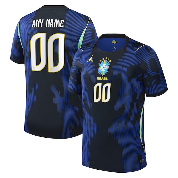 Jerseys Teams Brand Brazil National Team 2026 Away Stadium Replica Custom Jersey Blue
