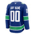 Jerseys Teams Fanatics Vancouver Canucks Home Premium Custom Jersey