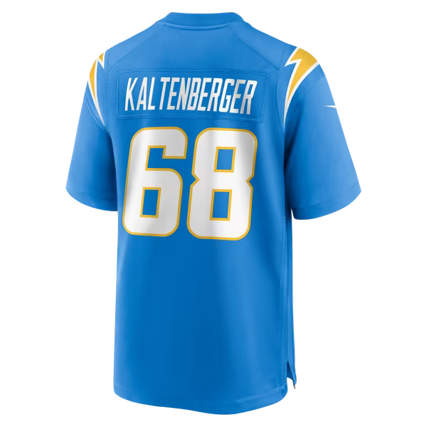 Josh Kaltenberger Los Angeles Chargers Jerseys Teams Team Game Jersey - Powder Blue