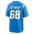 Josh Kaltenberger Los Angeles Chargers Jerseys Teams Team Game Jersey - Powder Blue
