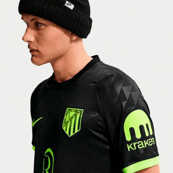 Nike Atletico de Madrid 2026/27 Away Stadium Replica Jersey Black