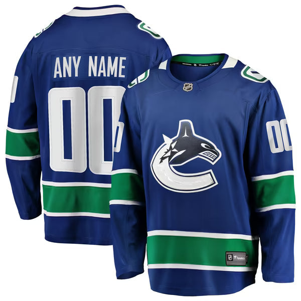 Jerseys Teams Vancouver Canucks Fanatics Breakaway Home Jersey - Blue