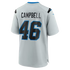 Jack Campbell Detroit Lions Nike 2026 Rivalries Collection Game Jersey - Silver