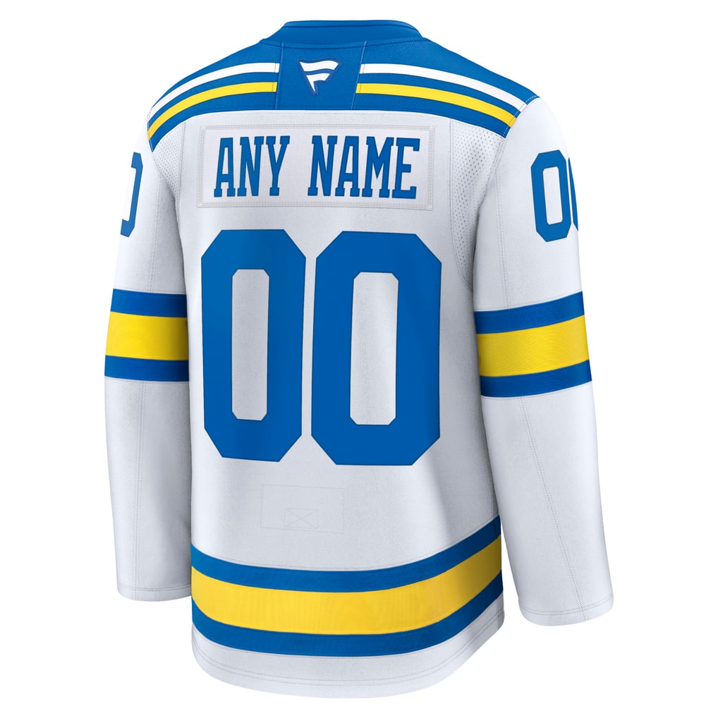 Jerseys Teams Fanatics St. Louis Blues Away Premium Custom Jersey
