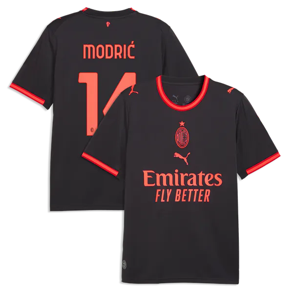 Luka Modrić AC Milan Puma 2026/27 Third Replica Jersey - Gray