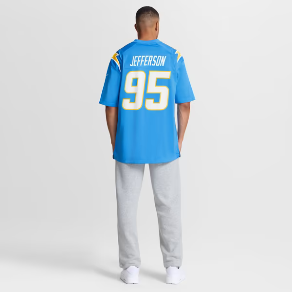 Jerseys Teams Jefferson Los Angeles Chargers Jerseys Teams Team Game Jersey - Powder Blue