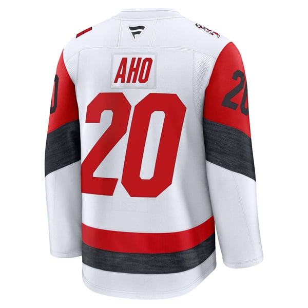 Jerseys Teams Sebastian Aho Carolina Hurricanes Fanatics Away Jersey White