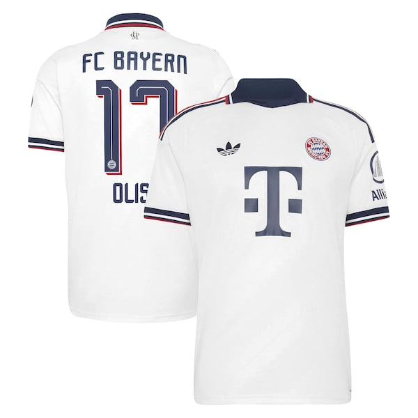 Michael Olise Bayern Munich Jerseys Teams 2026/27 Away Replica Jersey - White