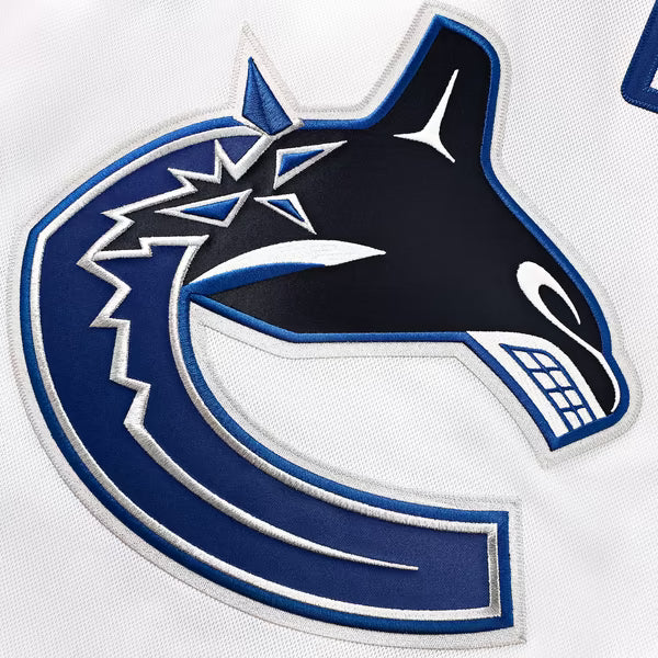 Jerseys Teams Vancouver Canucks Fanatics Away Premium Custom Jersey - White