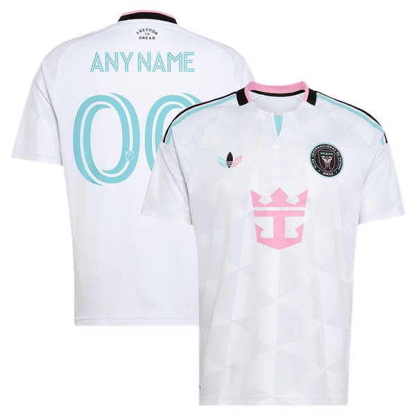 Inter Miami CF Jerseys Teams 2026 Third Replica Custom Jersey - White