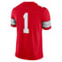 #1 Ohio State Buckeyes Jerseys Teams Home Vapor F.U.S.E. Limited Football Jersey - Scarlet