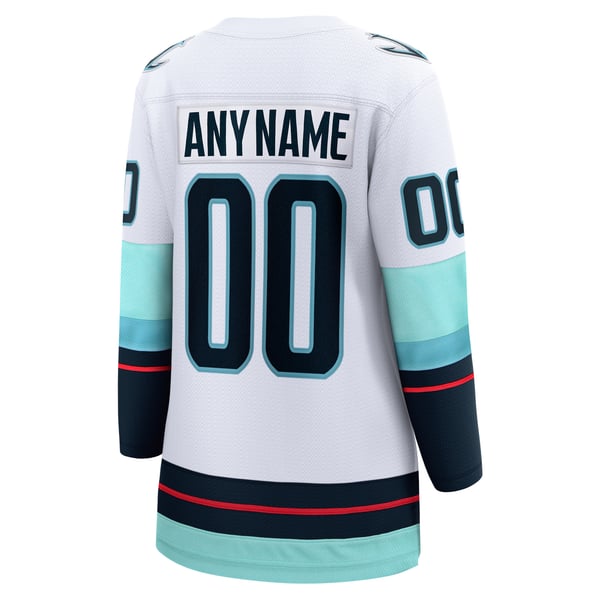 Jerseys Teams Fanatics Women's Seattle Kraken Away Breakaway Jersey - White