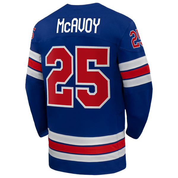 Jerseys Teams Charlie McAvoy Nike US Hockey 2026 Home Jersey Royal