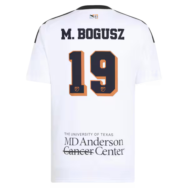 Mateusz Bogusz Houston Dynamo FC Jerseys Teams 2026 Archive Replica Jersey - White