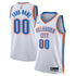 Jerseys Teams Nike Unisex Oklahoma City Thunder Swingman Custom Jersey White
