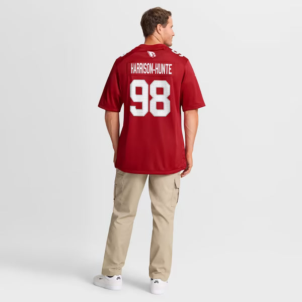 Jared Harrison-Hunte Arizona Cardinals Nike Team Game Jersey - Cardinal