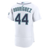 Julio Rodriguez Seattle Mariners Jerseys Teams Home 50th Season Authentic Jersey - White
