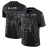 Josh Allen Buffalo Bills Jerseys Teams 2026 Salute to Service Stitched Limited Jersey - Black