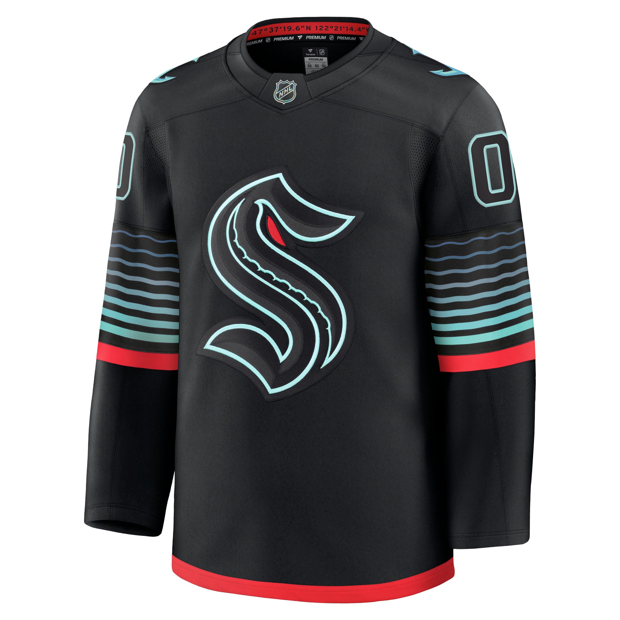 Jerseys Teams Seattle Kraken Fanatics Alternate Premium Jersey