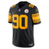 T.J. Watt Pittsburgh Steelers Nike Alternate Vapor F.U.S.E. Stitched Limited Jersey - Black