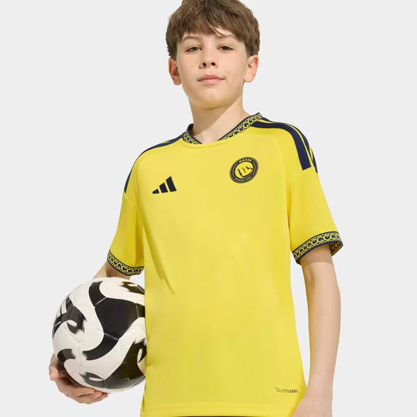 Cristiano Ronaldo Al-Nassr FC Jerseys Teams Youth 2026/27 Home Replica Jersey - Yellow