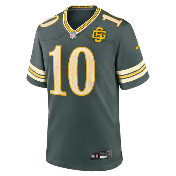 Jerseys Teams Love Green Bay Packers Jerseys Teams 2026 Rivalries Collection Game Jersey - Green