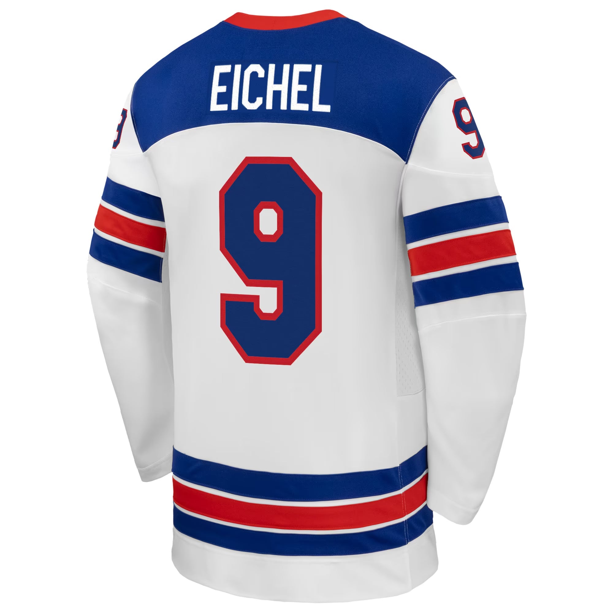 Jerseys Teams Jack Eichel USA Hockey Nike 2026 Away Replica Jersey White
