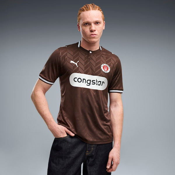 St. Pauli Puma 2026/27 Home Replica Jersey - Brown