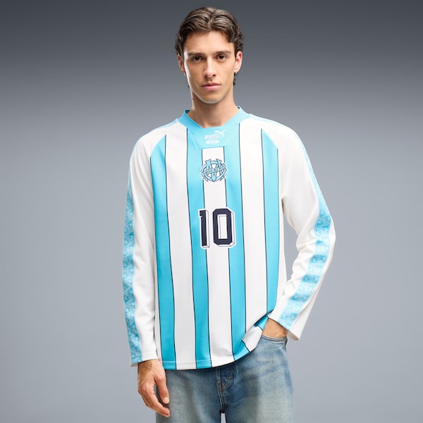 Olympique Marseille Puma 2026/27 King Long Sleeve Fashion Jersey - White