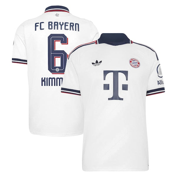 Joshua Kimmich Bayern Munich Jerseys Teams 2026/27 Away Replica Jersey - White