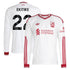 Hugo Ekitike Liverpool Jerseys Teams 2026/27 Away Replica Long Sleeve Jersey - White